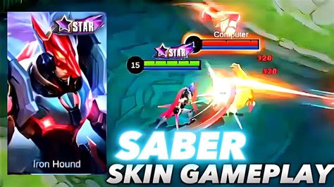 SABER FEBRUARY 2023 STARLIGHT SKIN IRON HOUND GAMEPLAY YouTube