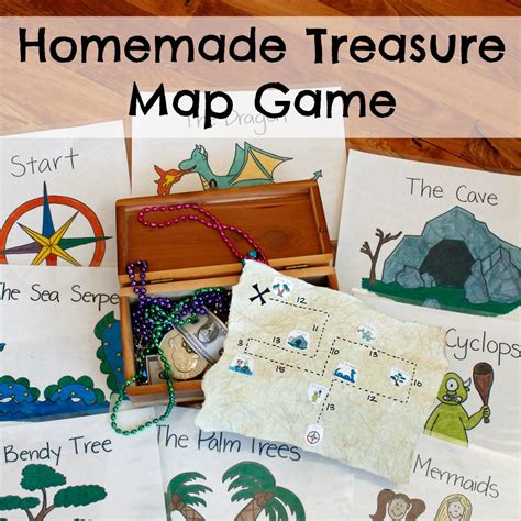 Homemade Treasure Map Game - ResearchParent.com