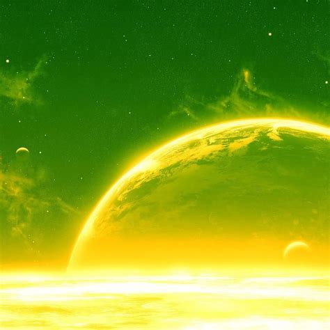 Green Planet iPad Wallpapers Free Download