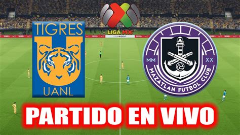 Tigres Vs Mazatlan EN VIVO Liga MX Clausura 2024 YouTube