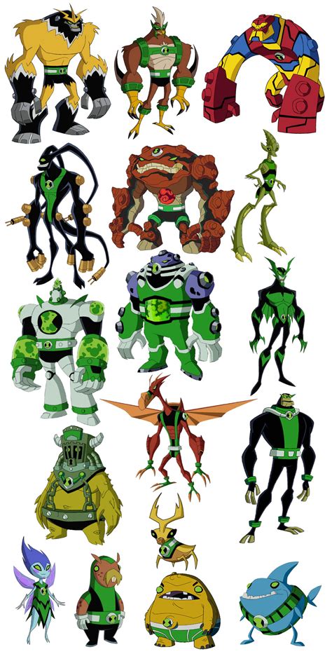ben  omniverse  aliens  chemistrychandra  deviantart