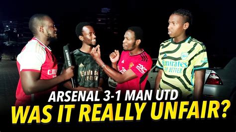 Arsenal 3 1 Man United Post Match Analysis Youtube