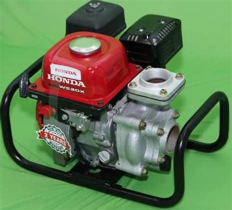 1 5kw 3600 Rpm Honda WS20X Petrol Water Pump Set 2 5 HP At Rs