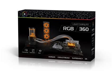 EK Expands Its Liquid Cooling Kits With EK KIT RGB 240 And EK KIT RGB