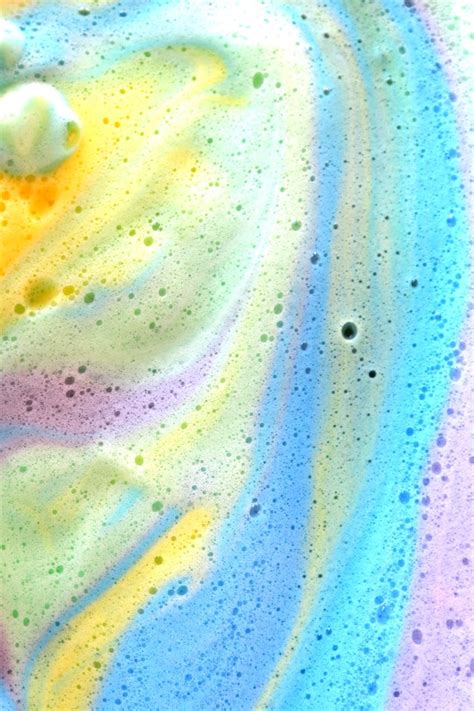 Rainbow Soap Foam Car Wash