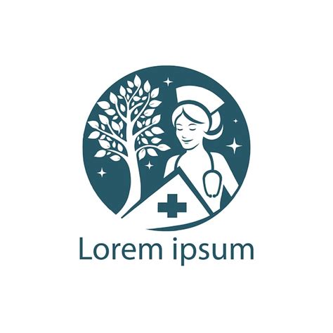 premium vector  nursing school logo design