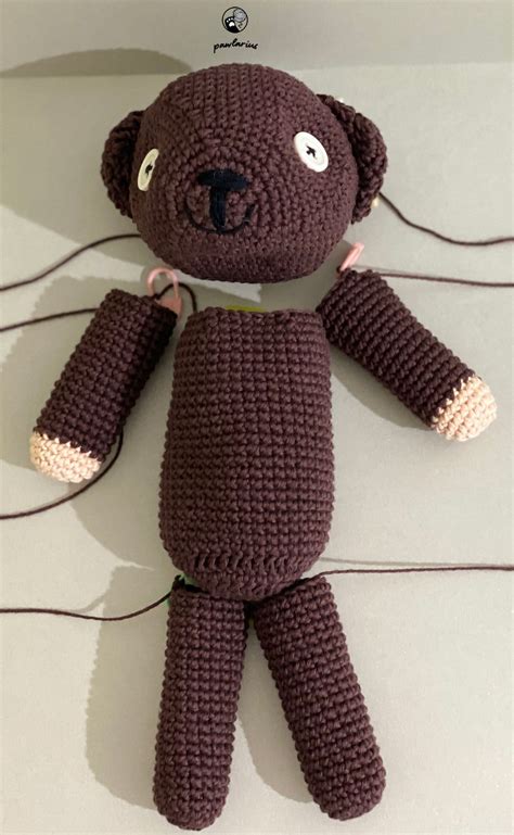 Mr Bean S Teddy Bear Amigurumi Pattern Artofit