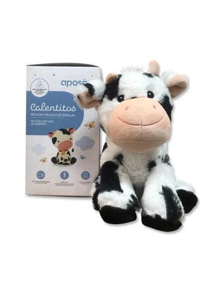 Farmacia Fuentelucha Aposan Saco De Semillas Peluches Calentitos Vaca