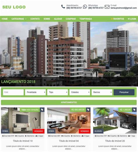 Dica como criar um Site para Imobiliária usando o WordPress WPtech