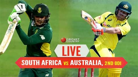 AUS 219 All Out LIVE Cricket Score South Africa Vs Australia 2nd ODI