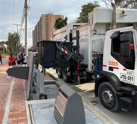 Nuevos contenedores de basura subterráneos llegan a Bogotá