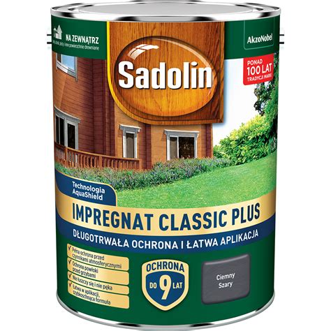 Sadolin Classic Plus Ciemny Szary L Akzonobel Zasoby