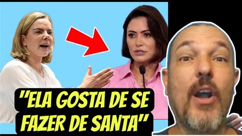 Gleisi Ataca Michelle Bolsonaro Youtube