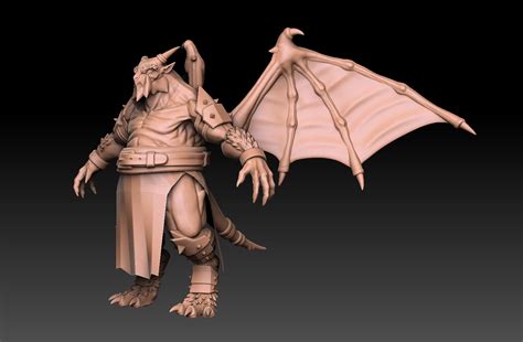 Gargoyle Miniature WIP's : r/miniaturesculpting