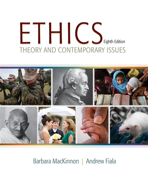 Ethics Theory And Contemporary Issues 8th Edition 9781285196756