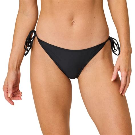 Wave Zone Women S Side Tie Bikini Brief Black Big W