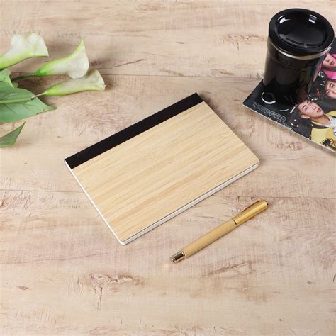 Laminated Paper Hard Bound Eco Friendly Bamboo Notebook A At Rs