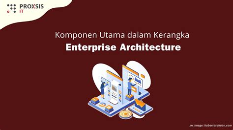 Komponen Utama Dalam Kerangka Enterprise Architecture It Proxsis Group