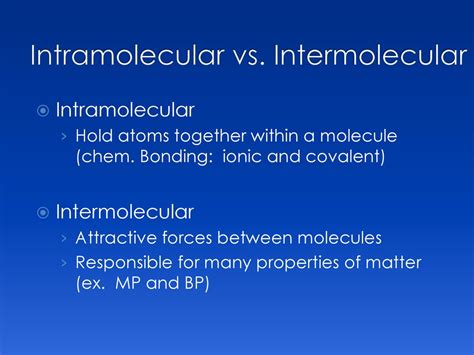 Intermolecular Forces Ch6 Ppt Download