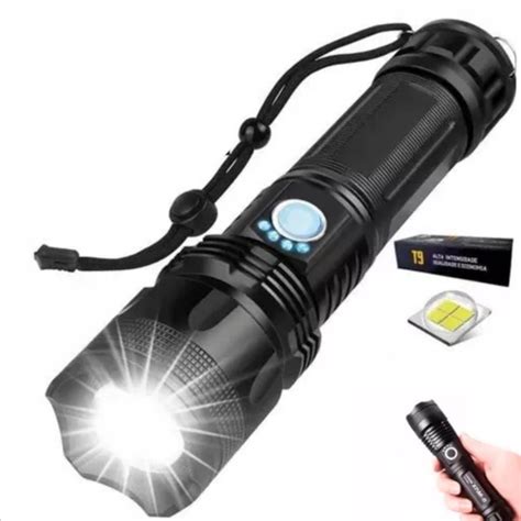 Lanterna T Tica T Led Cree Para Uso Profissional Shopee Brasil