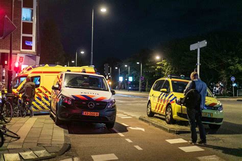 Haarlem Gewonde Bij Mogelijke Steekpartij In Haarlem Fiets Met Bloed