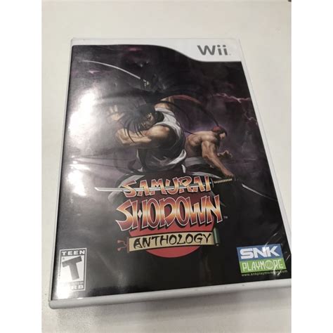 Samurai Shodown Anthology Wii Shopee Brasil