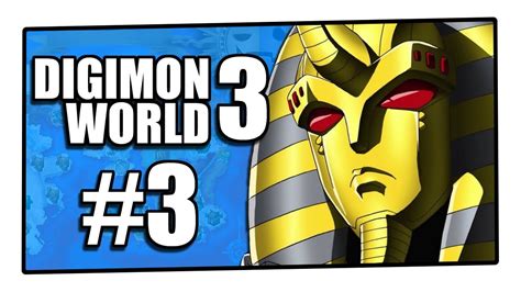 Digimon World 3 PS1 3 Pharaohmon E MasterTyrannomon YouTube