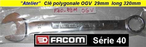 Cl Facom De Mixte Polygonale Plate S Rie Ogv Long Mm