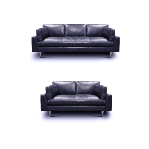 Westland And Birch 2 Piece Leather Living Room Set Wayfair Canada