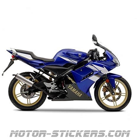 Yamaha Tzr 50 2008 Decals