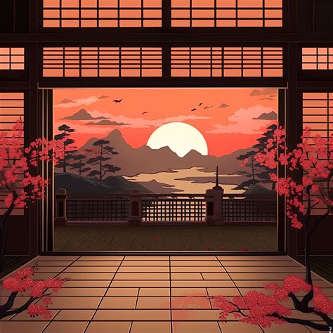 Digital Backdrops: Japanese House Digital Backdrop Collection - Etsy