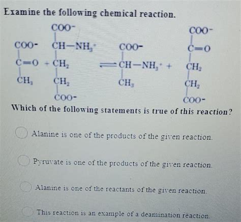 Solved Examine The Following Chemical Reaction Coop Coo Chegg