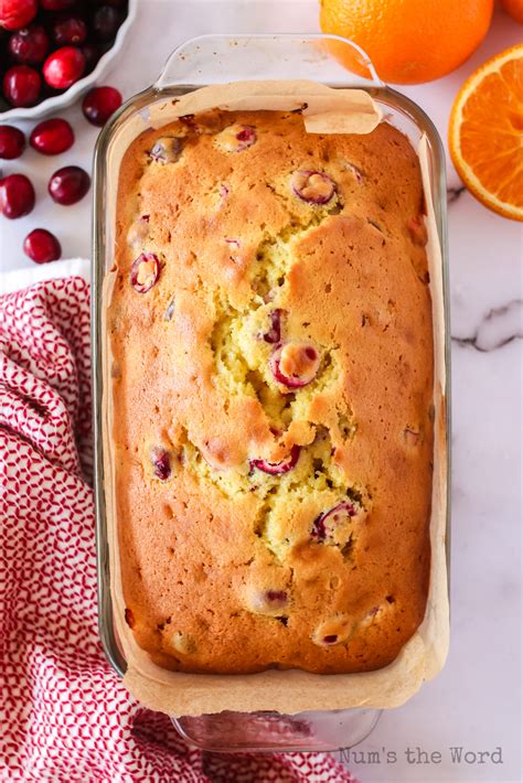 Cranberry Orange Bread Recipe Nums The Word