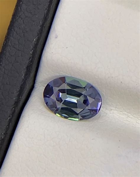 Natural Tanzanite Storng Mermaid Tanzanite Oval Cut 83 Etsy