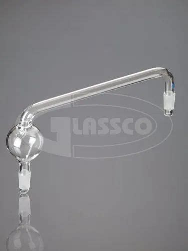 Transparent Adapter Splash Head Vertical Pear Shape Sloping For