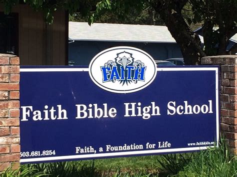 Faith Bible High School Elementary Schools 4435 Se Tualatin Valley