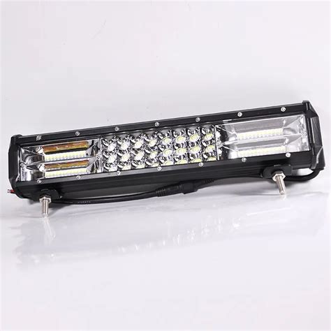 1pcs Car Work Light Bar 12v 216w Led Fog Lights Headlight Bulb 6000k