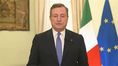 Il Messaggio Di Mario Draghi Cosa Ha Detto Video