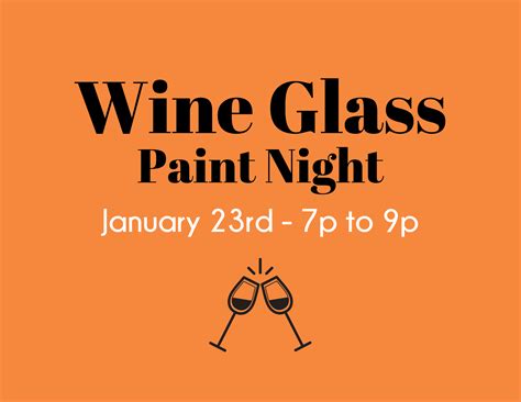 Wine Glass Paint Night Mysite