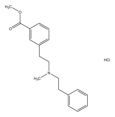 Methyl 3 2 Methyl 2 Phenylethyl Amino Ethyl Benzoate Hydrochloride