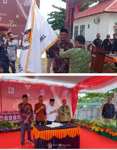 KPU Kabupaten Seluma Terima Estafet Kirab Pemilu 2024 Dari KPU Kota