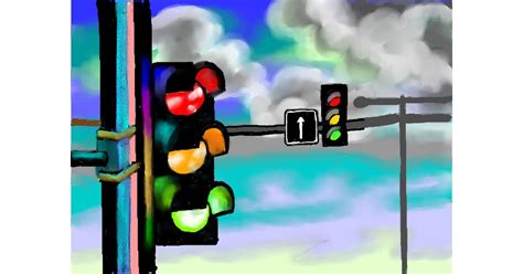 Drawing of Traffic light by SAM AKA MARGARET - Drawize Gallery!