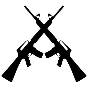 2 guns crossed 291246-What does two guns crossed mean