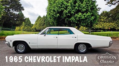 1965 CHEVROLET IMPALA 4 DOOR HARDTOP YouTube