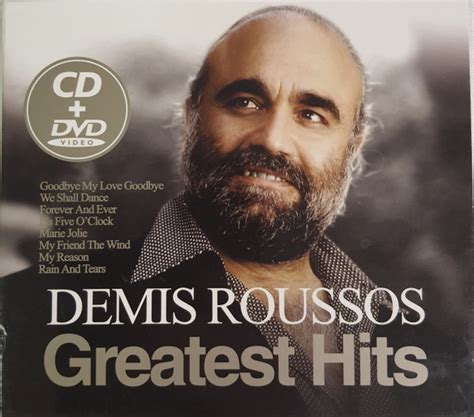 DVD Audio CD Audio video CD диск Demis Roussos Greatest hits 2 диска