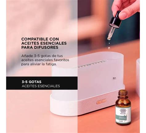 Humidificador Difusor De Aroma GADNIC Con Luz Y Efecto Llama