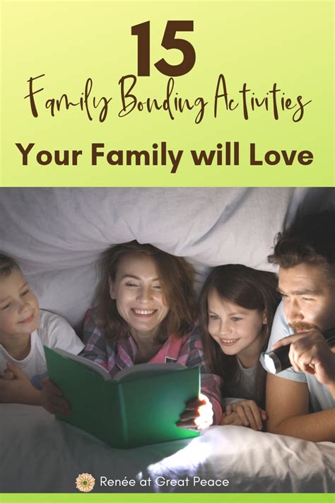 15 Family Bonding Activities Your Family Will Love | Great Peace Living