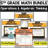 Th Grade Operations Algebraic Thinking Task Cards Oa Tpt