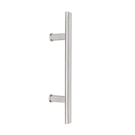 Oval T Pull Handle Satin Stainless Steel Lane Hardware