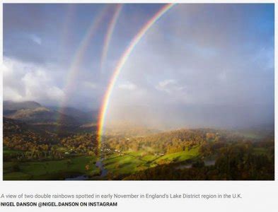 Quadruple Rainbow in England | Senior Forums